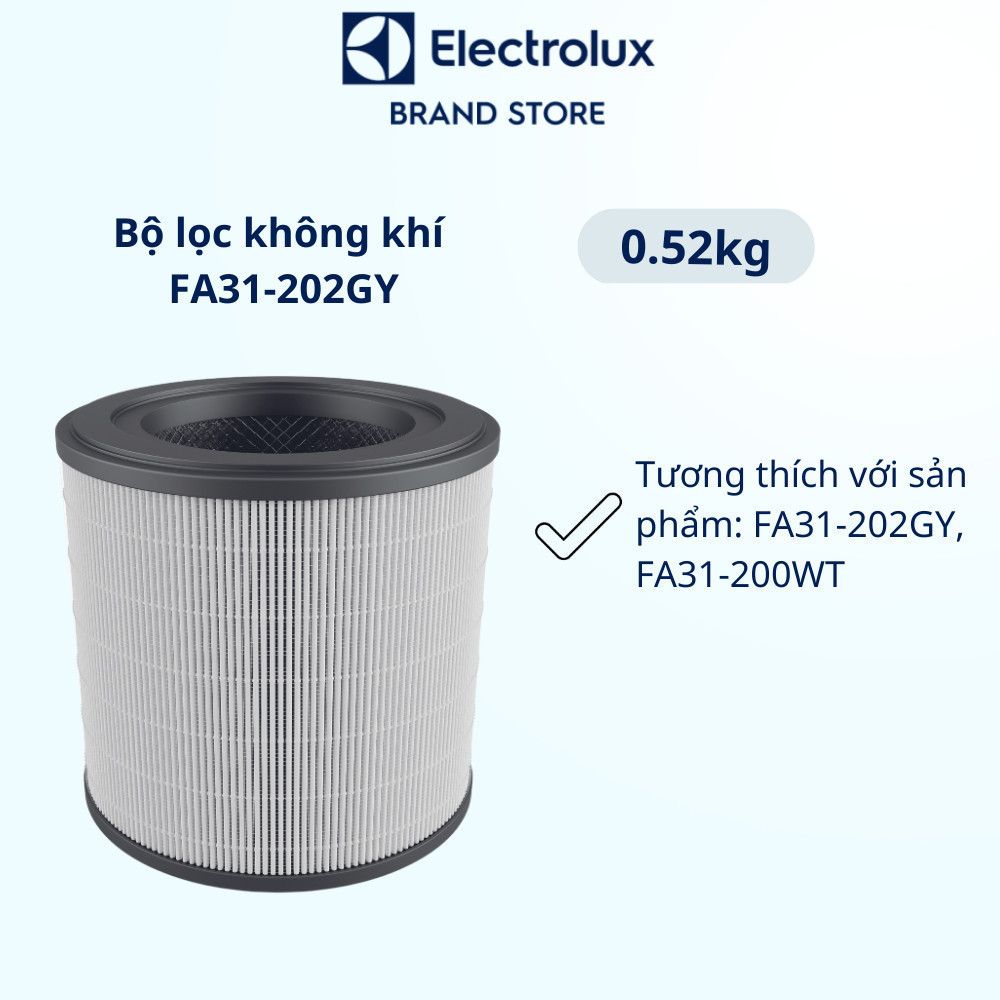Bộ lọc không khí Electrolux thay thế cho model FA31-202GY/FA31-200WT/EP32-25UGA - EFFCLN2