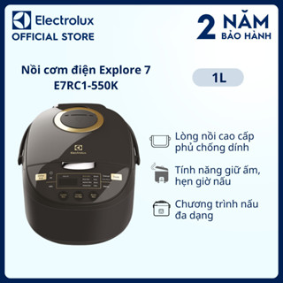Nồi cơm điện Electrolux Explore 7 E7RC1-550K - Van thoát hơi giữ độ sôi luôn ổn định