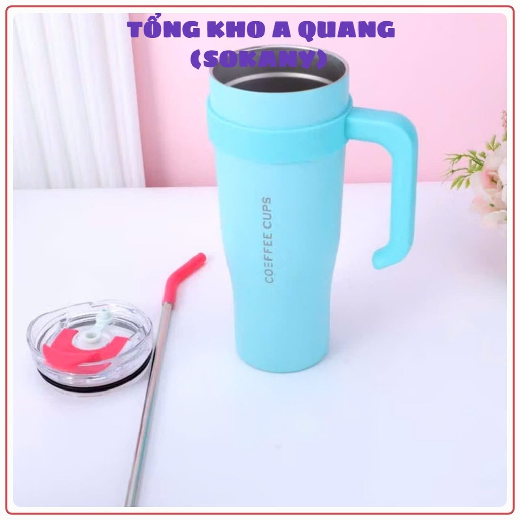 LY GIỮ NHIỆT COFFEE CUPS 1250ML,  Cốc giữ nhiệt bằng thép không gỉ Sus304 1250ml, Cách nhiệt chân kh