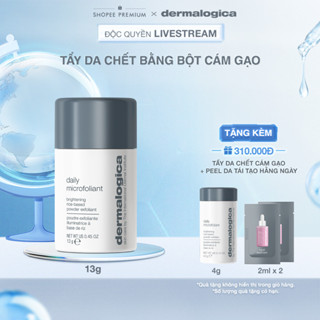 [Hannha Olala x Dermalogica] Tẩy da chết bằng bột cám gạo Dermalogica Daily Microfoliant 13g
