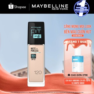 Kem Nền Mịn Nhẹ Kiềm Dầu Fit Me Maybelline Matte Poreless Foundation 30ml