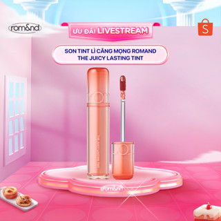 [Rom&nd x KOL] Son Tint lì cho môi căng mọng ROMAND THE JUICY LASTING TINT