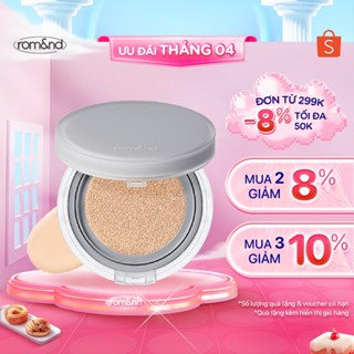 [Rom&nd] Phấn Nước Che Phủ Hoàn Hảo, Mỏng Nhẹ Tự Nhiên Romand NU Zero Cushion SPF24/PA++ 15g