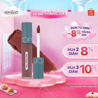 [Rom&nd] [Vintage Series] Son kem lì, lên màu chuẩn, mịn môi Hàn Quốc Romand Zero Velvet Tint 5.5g