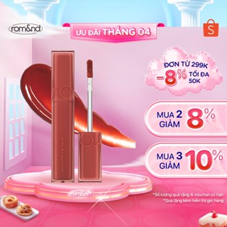 [Rom&nd] Son tint bóng, siêu lì cho đôi môi căng mọng Hàn Quốc Romand Dewyful Water Tint 5g