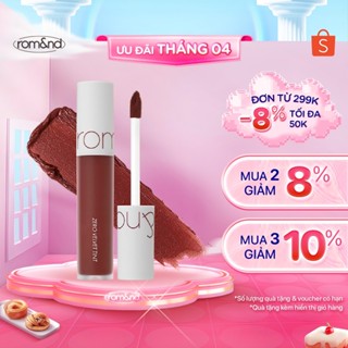 [Rom&nd] Son kem lì cực nhẹ môi Hàn Quốc Romand Zero Velvet Tint 5.5g