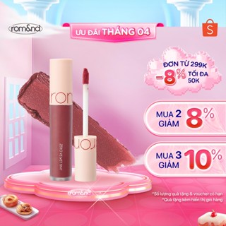 [LIVE] [Rom&nd] Son kem lì Hàn Quốc Romand New Zero Velvet Tint - Shell Beach Nude Collection 5.5g