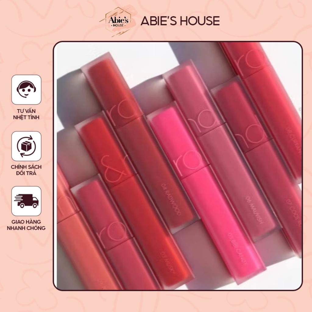 Son Kem Lì Mịn Môi Romand Blur Fudge Tint 5g