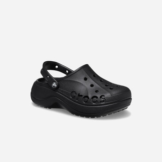 Giày Clog Nữ Crocs Baya Platform - Đen - 208186-001 ADS03 LS100