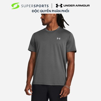 Áo Thun Nam Under Armour Streaker - Xám - 1382582-025