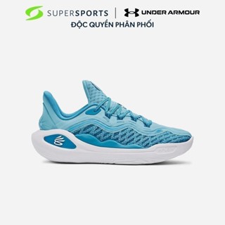 Giày Bóng Rổ Unisex Under Armour Curry 11 'Mouthguard' - Xanh Dương  - 3027725-400