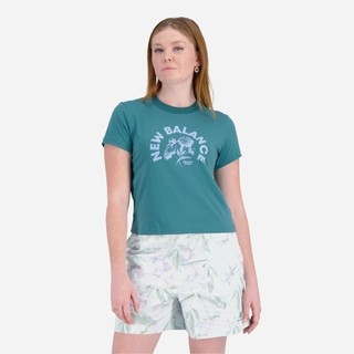 Áo Thun Nữ New Balance Essentials - Xanh Dương - WT31554VDA