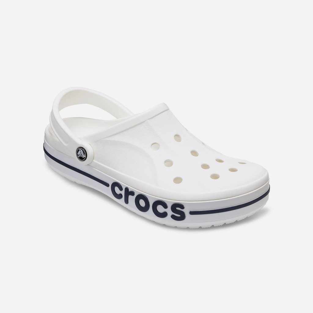 Giày Clog Unisex Crocs Bayaband - Trắng - 205089-126 ADS01 LS100 B000