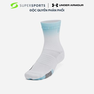 Vớ Thể Thao Under Armour Curry ArmourdryTM Playmaker Mid-Crew (1 Đôi) - Trắng  - 1376231-101