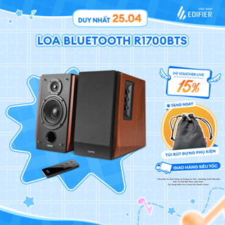 Bộ Loa Bluetooth Bookshelf EDIFIER R1700BTS | Công Suất 66W | Vỏ Gỗ Chất Lượng | Đầu Vào RCA Kép | Bảo Hành 15 Tháng