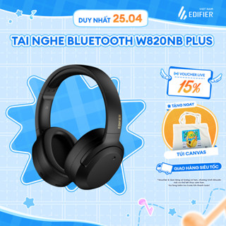 Tai Nghe Bluetooth Chụp Tai EDIFIER W820NB / W820NB PLUS | Chống Ồn Chủ Động | Sử Dụng Đến 49H | Bảo Hành 12 Tháng