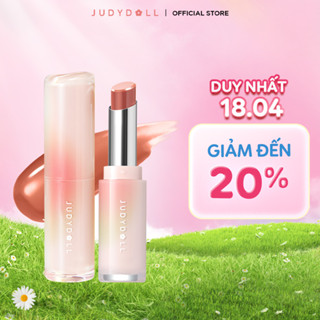 JUDYDOLL Son dưỡng có màu Judydoll Watery Glow Lipstick Dưỡng ẩm Mềm môi Sáng da 3g