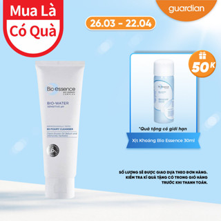 Sữa Rửa Mặt Tạo Bọt Cấp Ẩm Làm Dịu Da Bio Essence 100Gr