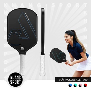  Vợt Pickleball Carbon T700 Mặt Vợt Phủ Carbon Khối Lượng Nhẹ Mặt Nhám Bám Bóng Tốt 