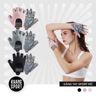  Găng Tay Sport Tập Gym Nữ Chống Trượt Tập Yoga Gym Goft Đạp Xe Đệm Silicon Cao Cấp 