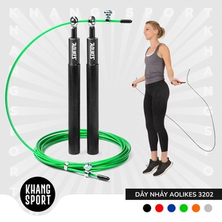  Dây Nhảy Thể Dục Dây Nhảy Thể Lực Giảm Cân Lõi Thép Tay Nắm Hợp Kim Nhôm Cao Cấp Aolikes AL3202 