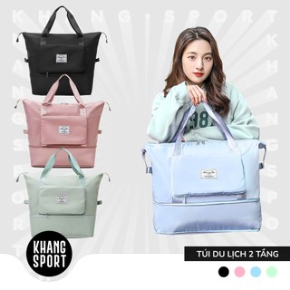  Túi Du Lịch Đa Năng Túi Xách Nữ Cỡ Lớn 2 Tầng Chống Thấm Đựng Hành Lý Cao Cấp 