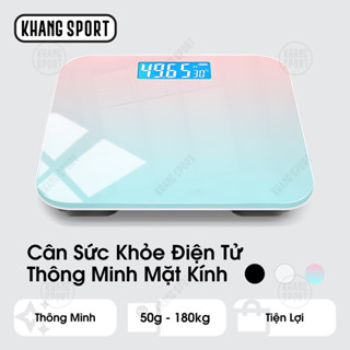 Cân Sức Khoẻ Điện Tử Thông Minh / Mặt Kính Cường Lực