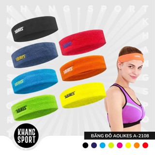 Băng Đô Đeo Trán Thể Thao Thấm Mồ Hôi Aolikes Hàng Chính Hãng Aolikes A-2108