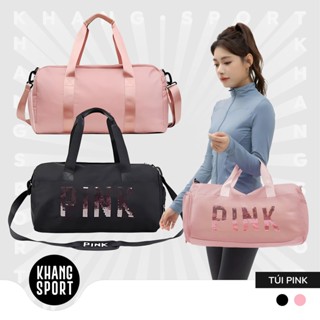  Túi Pink Đa Năng Du Lịch Tập Gym | Túi Du Lịch Tiện Dụng Có Ngăn Để Giày Nữ Tính 