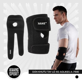 Đai quấn khuỷu tay có lò xo aolikes a-7946, tập gym chính hãng cao cấp - al7946