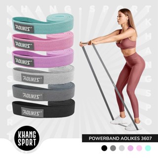 Bộ 3 Dây Power Band Kháng Lực Tập Yoga Đa Năng Aolikes Chính Hãng 3607