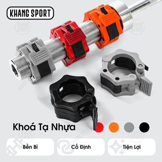 Khoá Tạ Nhựa Phi 50 | Bộ 2 Cái