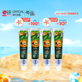 [Bamboo salt Official] Combo 4 Kem đánh răng Bamboo Salt Muối Tre Chăm Sóc Nướu