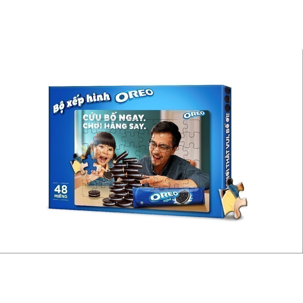 [Grocery Gift] Bộ Xếp Hình Oreo