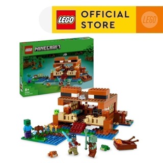 LEGO MINECRAFT 21256 Đồ chơi lắp ráp Ngôi nhà ếch (400 chi tiết)