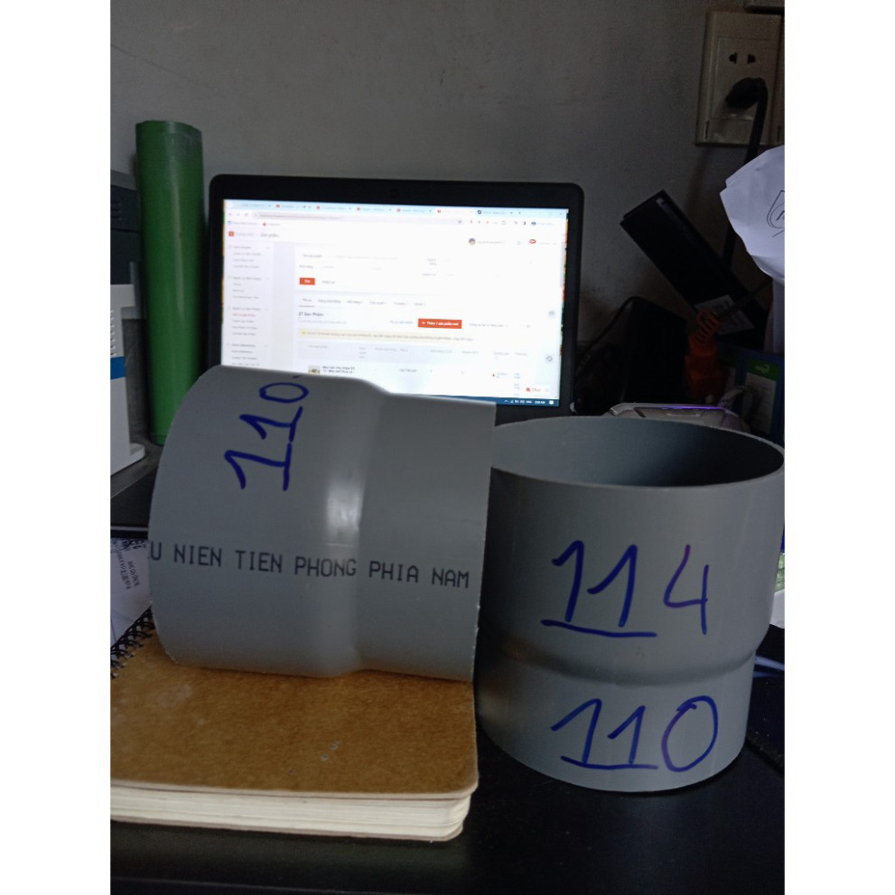 Nối Giảm PVC 110-114 - Bầu giảm pvc 110-114 - Nối Chuyển Bậc 110-114