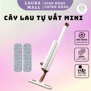  Cây Lau Tự Vắt Mini Đa Năng Kèm 2 Bông Lau  Cây Lau Bàn Bếp Cầm Tay Nhỏ Gọn Tiện Lợi Có Gạt Nước 