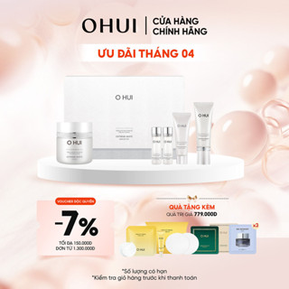 [OHUI Official] Bộ kem dưỡng trắng da toàn diện cao cấp 5 món OHUI Extreme White Cream 5pcs Set 190ml