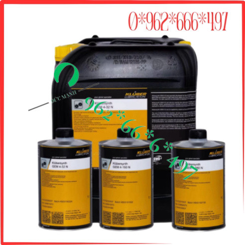 ( rẻ vô địch ) -  Dầu Kluber GEM 4-32N / 4-150N / 4-660N
