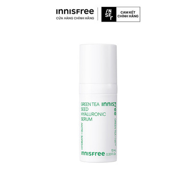 (Quà tặng không bán) Tinh chất dưỡng ẩm INNISFREE Green Tea Seed Hyaluronic Serum 10mL