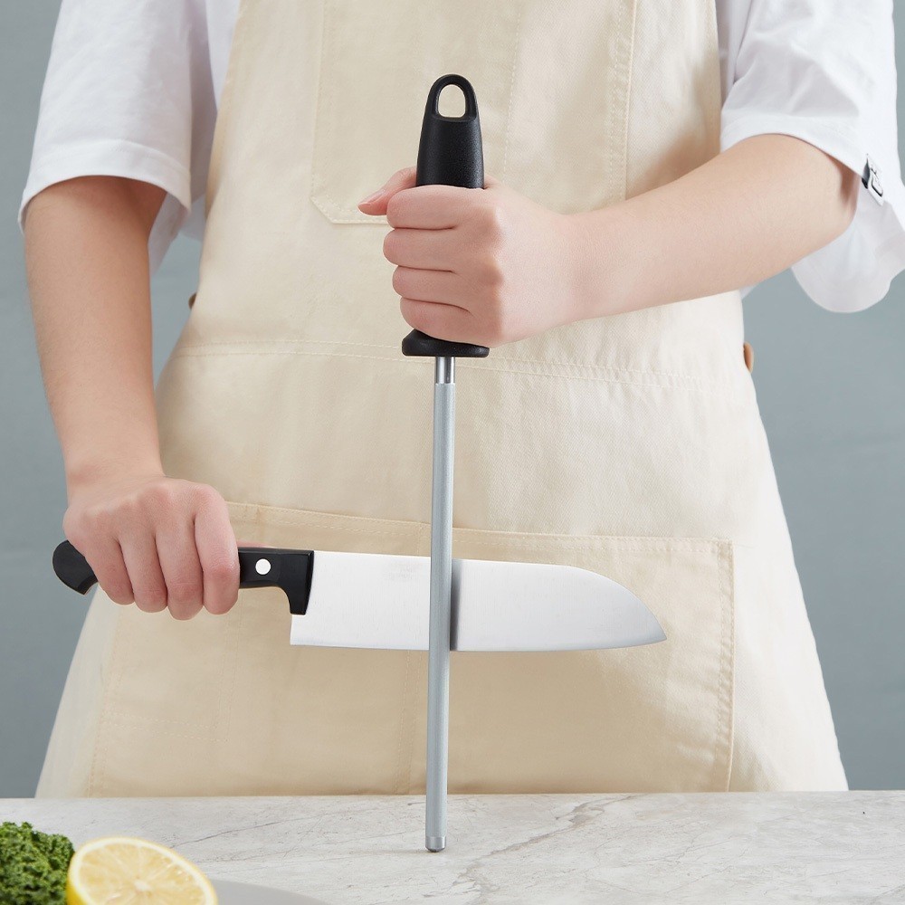 Cây mài dao ZWILLING Twin Sharpening Steel 23cm - bằng thép không gỉ cao cấp | BigBuy360 - bigbuy360.vn