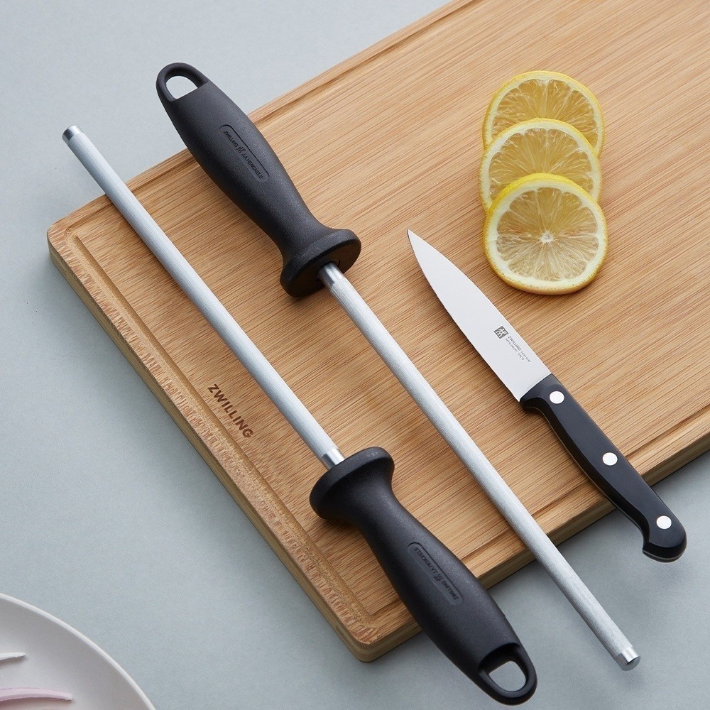 Cây mài dao ZWILLING Twin Sharpening Steel 23cm - bằng thép không gỉ cao cấp | BigBuy360 - bigbuy360.vn