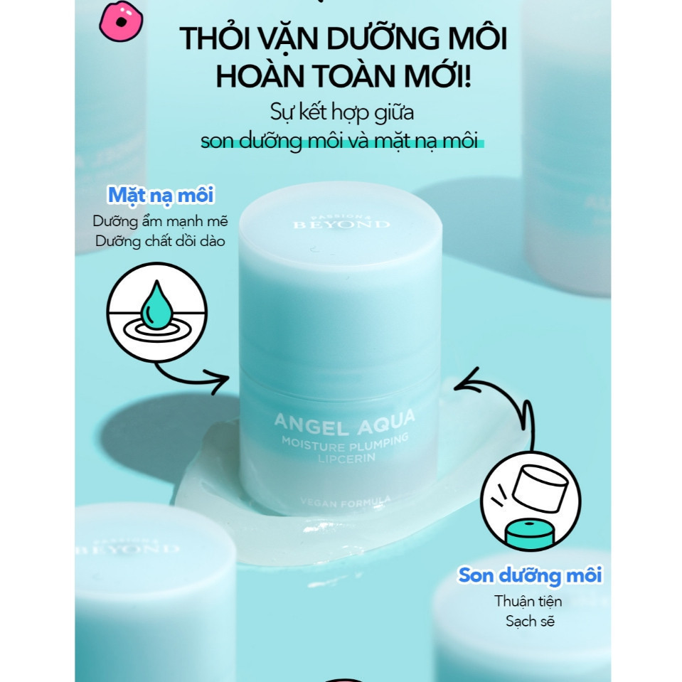 [Beyond Official]Son dưỡng môi thuần chay Beyond Angel Aqua Moisture Plumping Lipcerin 15ml | BigBuy360 - bigbuy360.vn