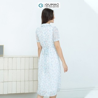 Đầm nữ GUMAC A xòe bâu danton  DD08030