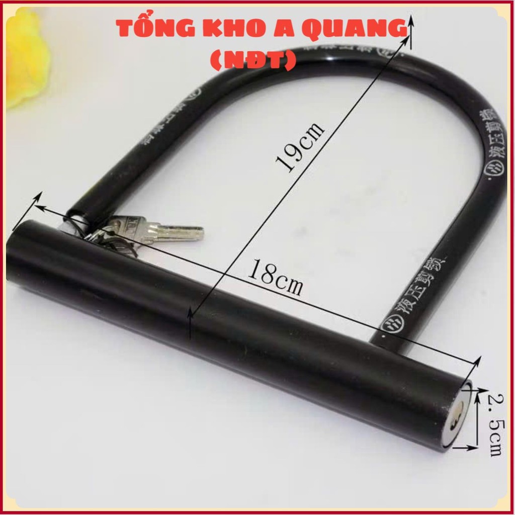 Khoá Chữ U Chống Trộm - KHOÁ CHỮ U CHỐNG TRỘM CAO CẤP AN TOÀN TUYỆT ĐỐI HÀNG LOẠI 1