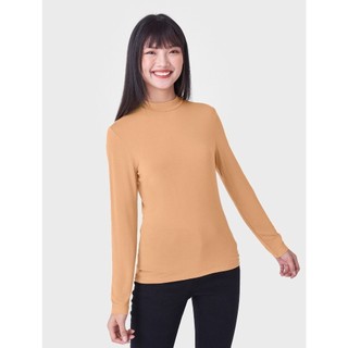 Áo giữ nhiệt nữ CANIFA áo mặc trong dài tay cổ ba phân 6IT23W003