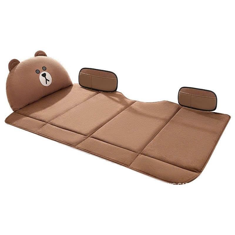 Đệm nằm ô tô, Đệm giường ghế ô tô BROW dạng treo có ngăn đựng đồ siêu tiện hàng cao cấp