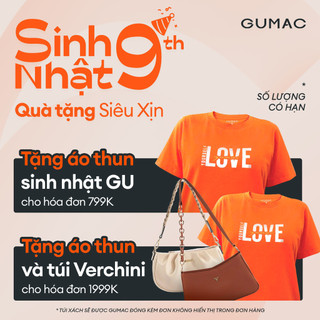 Áo sơ mi nữ GUMAC lụa gân AD11037 