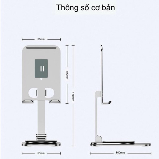 Giá Đỡ Điện Thoại Máy Tính Bảng Chất Liệu Kim Loại Siêu Mỏng Đế Chống Trượt [ MẪU 2025) | BigBuy360 - bigbuy360.vn