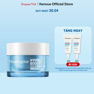 Kem dưỡng ẩm cho da khô Neutrogena® Hydro Boost Hyaluronic Acid Nourishing Cream (50g)